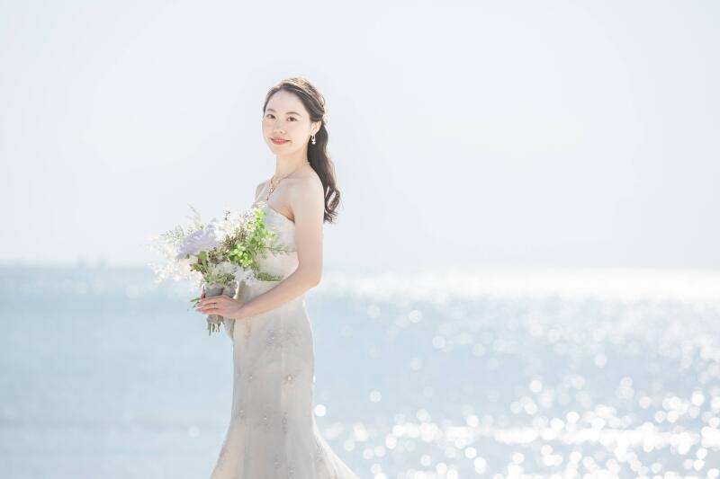 海の撮影はとっても綺麗なんです