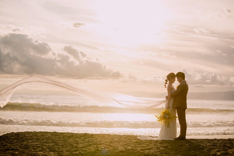 ロングベールもしっかり映えます