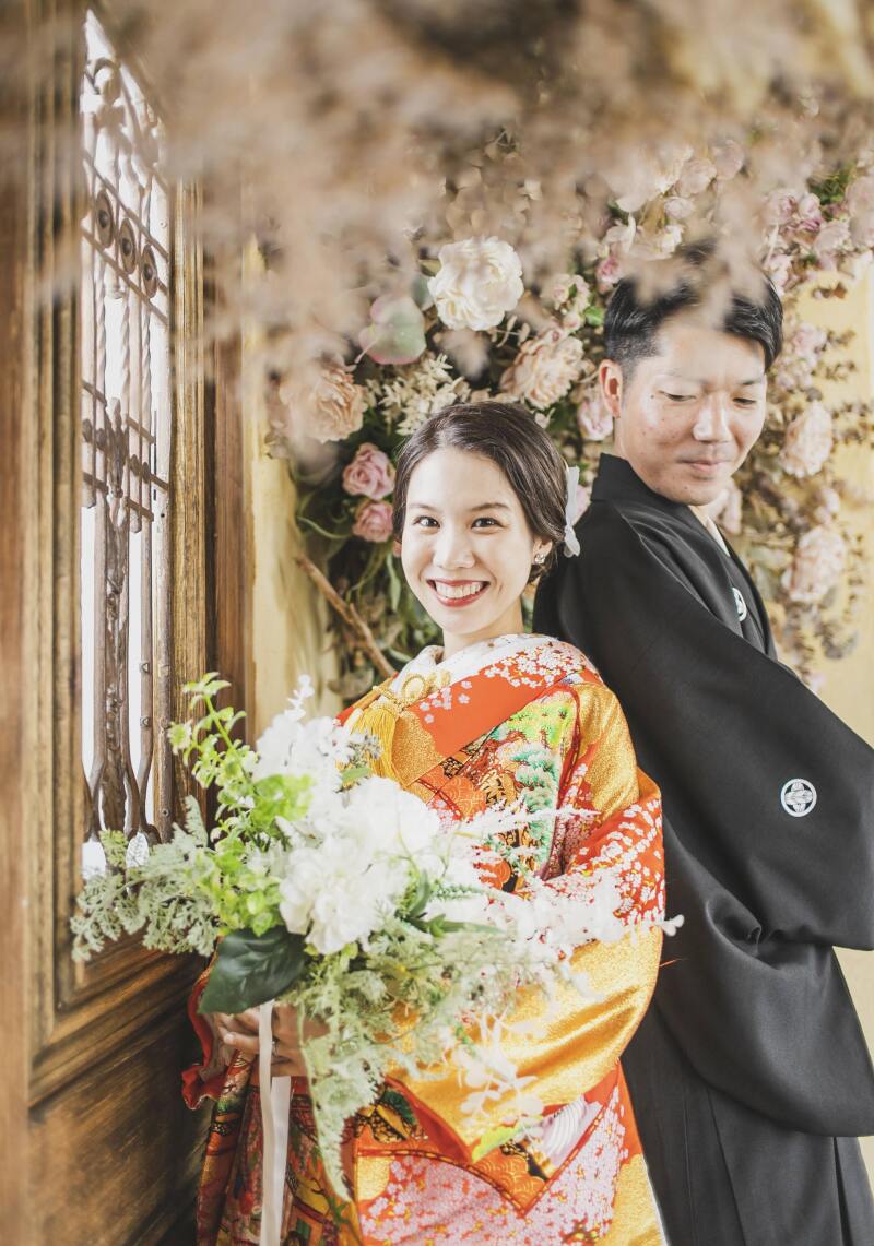 バリエーション豊富な和装から選ぶことできます