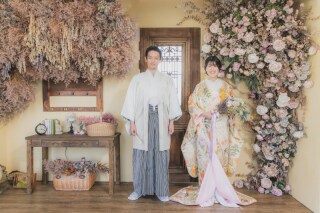 スタジオと海ロケ撮影【和装+洋装】