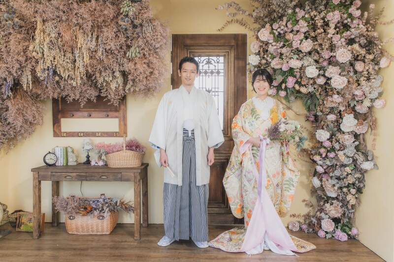 スタジオと海ロケ撮影【和装+洋装】