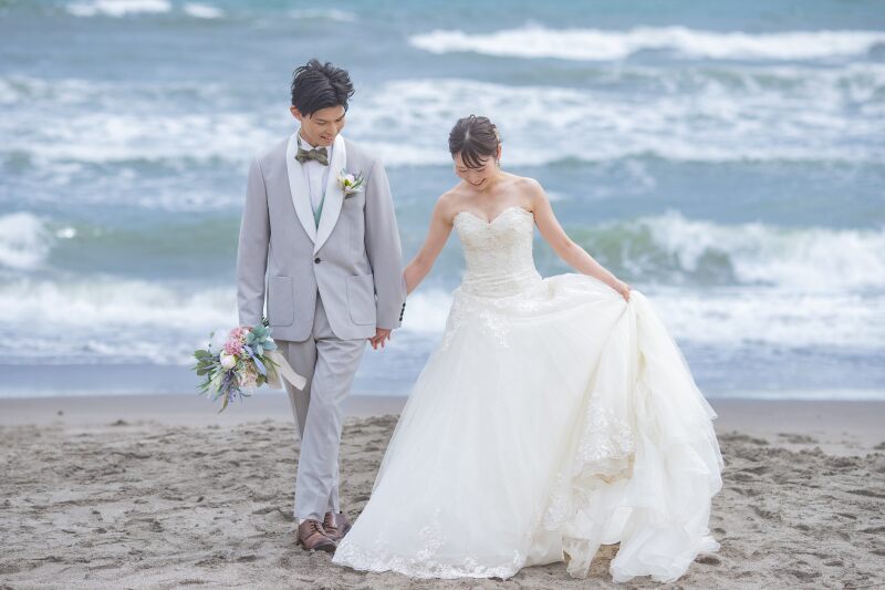 和装の後は、洋装へ