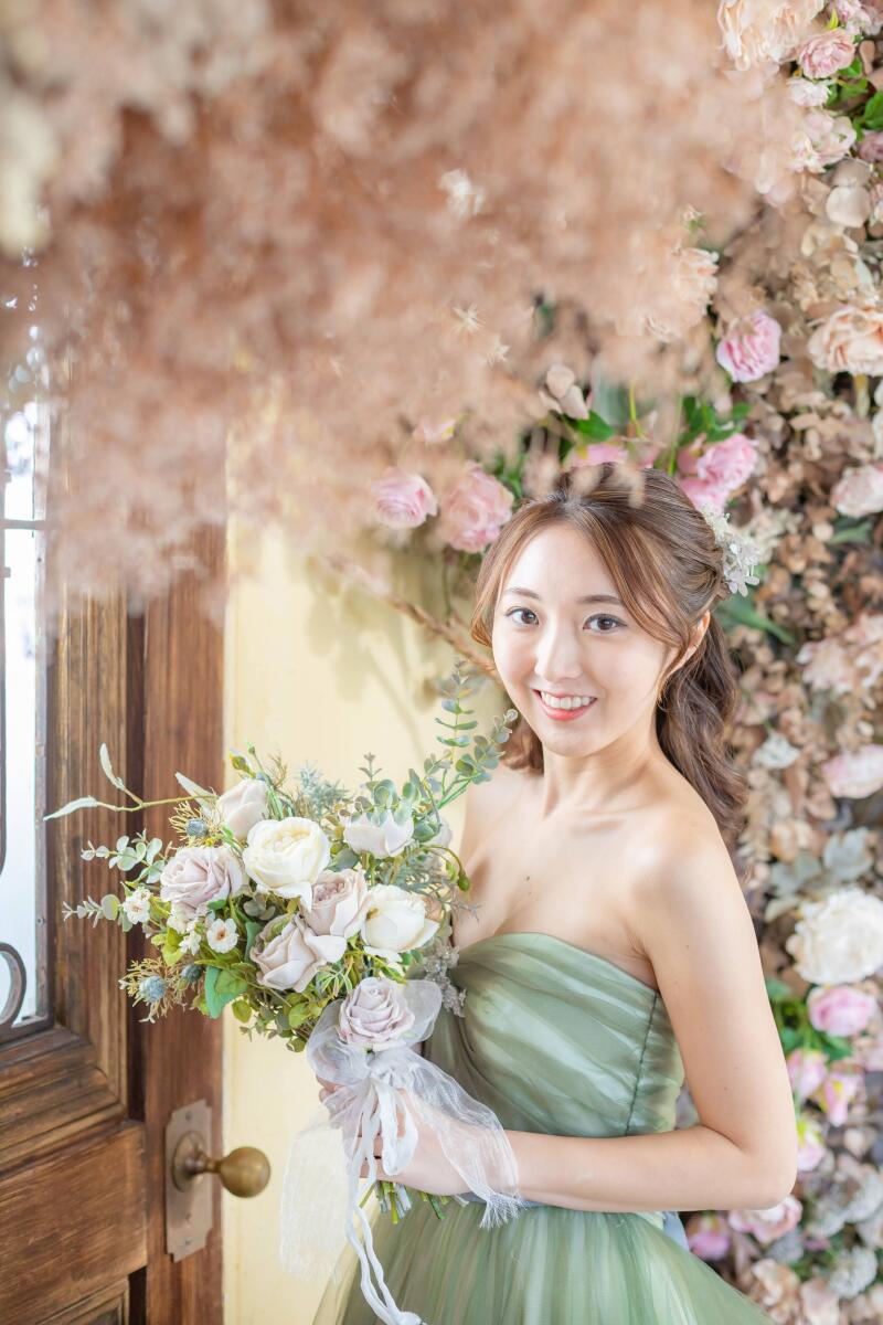 アンティーク調のフォトスタジオ