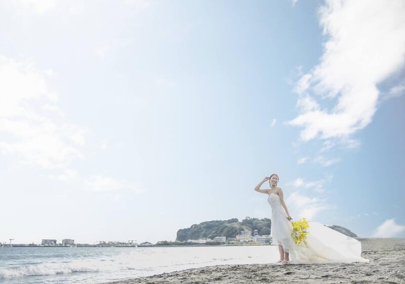 海辺の撮影を美しく上品に