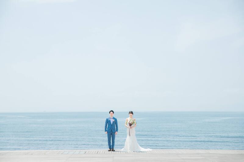 海でドレス＋神社で和装の撮影レポ