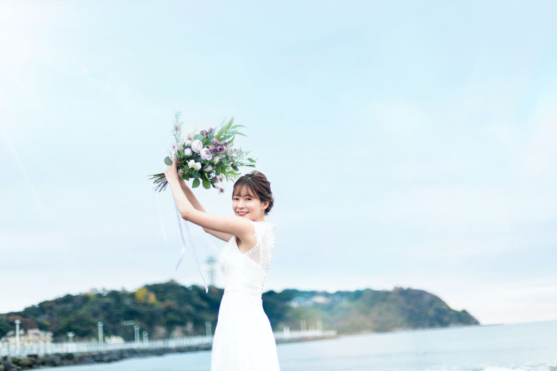 サムエルコッキング & 海ロケ撮影 | ドレス 1着プラン 【120カットデータ・レタッチ付】