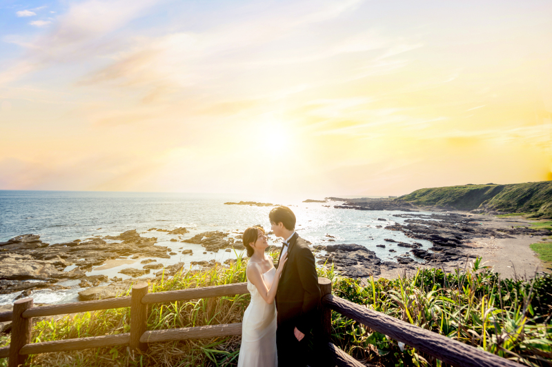 城ケ島ロケ/サンセット限定 | ドレス1着＋送迎付 【100カットデータ・レタッチ付】