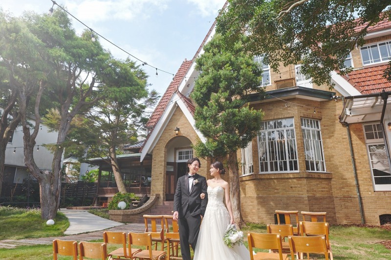 洋館ロケスタジオのフォトウェディング | ドレス1着プラン 【120カットデータ】