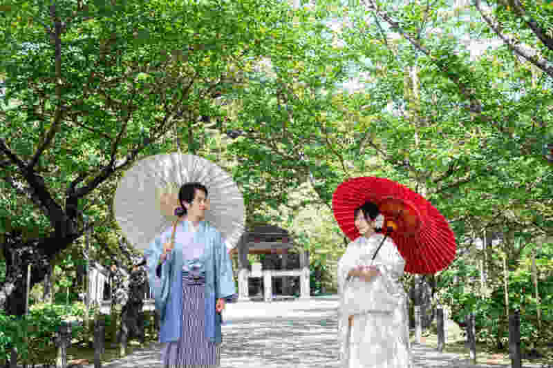 【和装前撮り】妙本寺・海蔵寺・江島神社 | 白無垢 or 打掛1着プラン 【120カットデータ・レタッチ付】