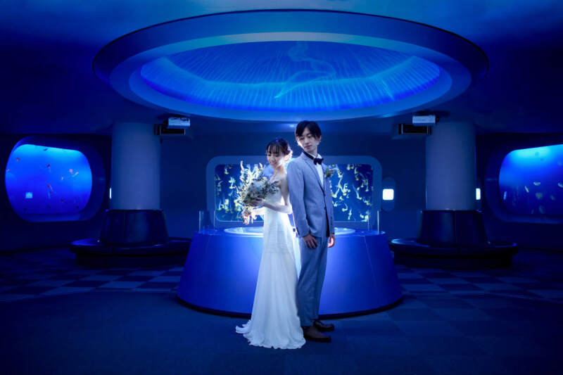 新江ノ島水族館フォトウェディング