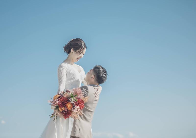 神社 & 海ロケ撮影 | 白無垢 or 打掛＋ドレス 2着プラン 【200カットデータ・レタッチ付】