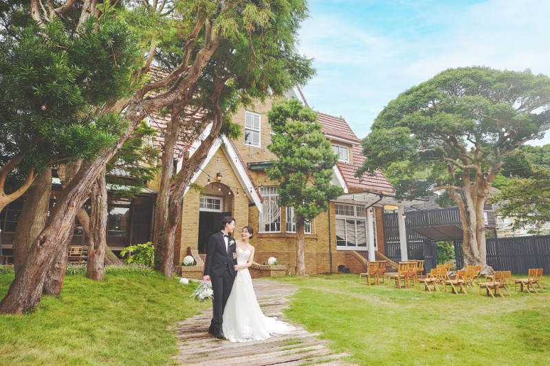 洋館ロケスタジオのフォトウェディング | ドレス1着プラン 【120カットデータ】