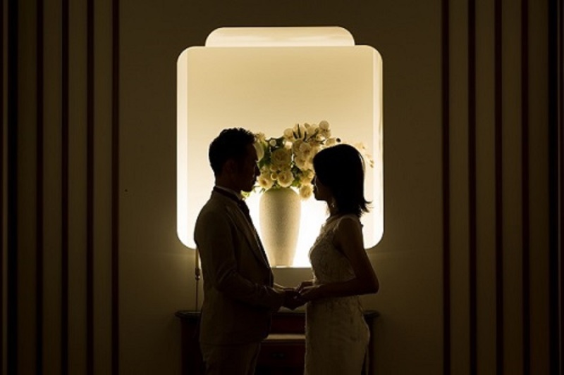 シルエット撮影