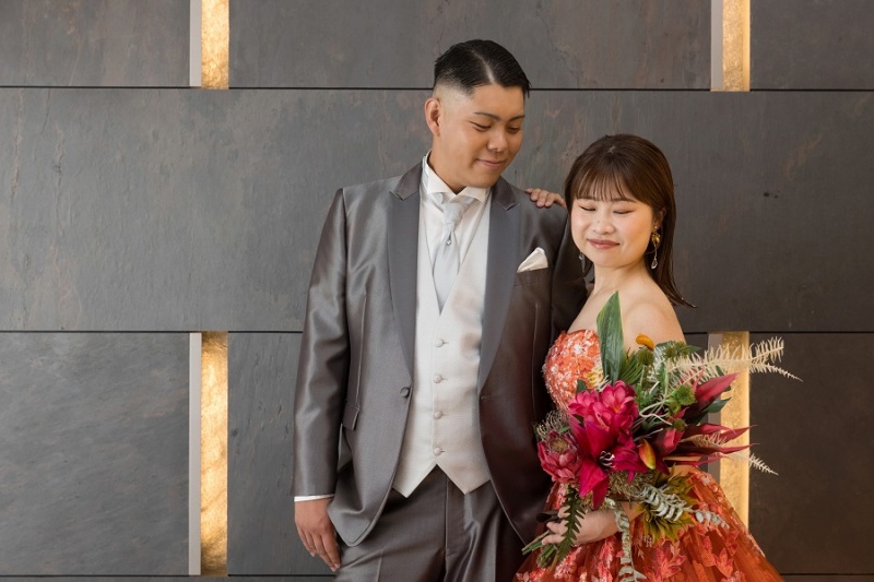 カラードレスでカッコよく✴︎