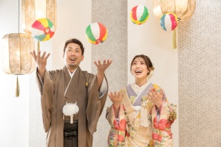 ポップなウェディングフォト☆