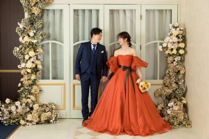 カラードレスでイメージチェンジ！