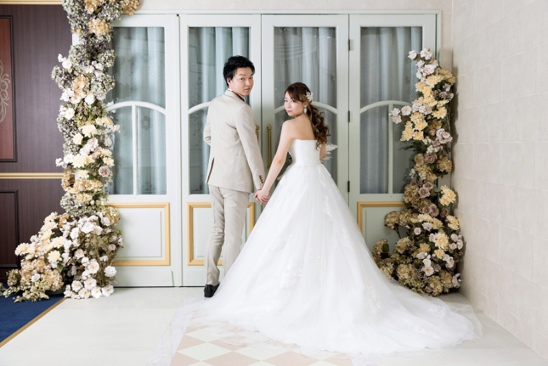 お二人への祝福を表現