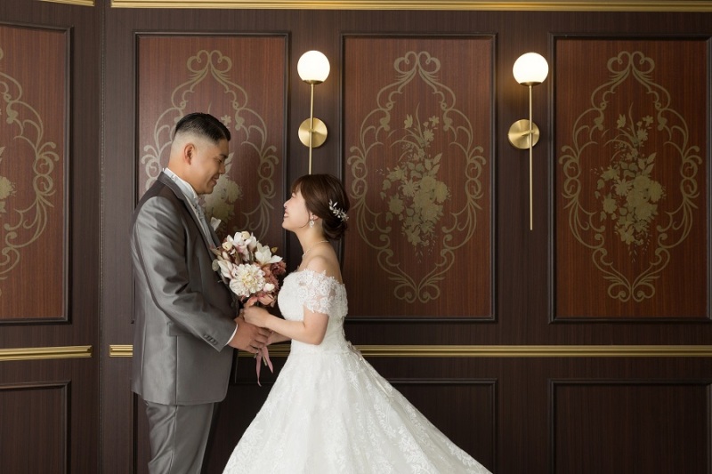 向き合いショット♡