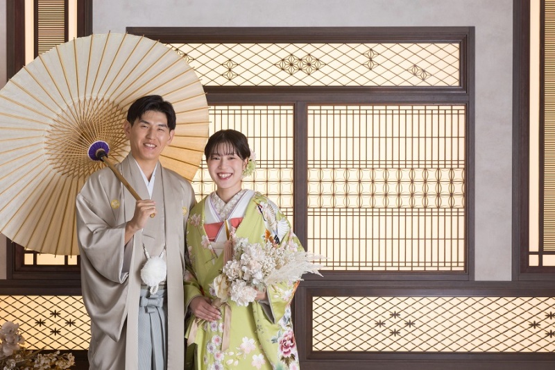 番傘を使って！