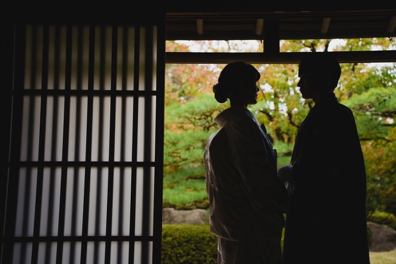 シルエット撮影