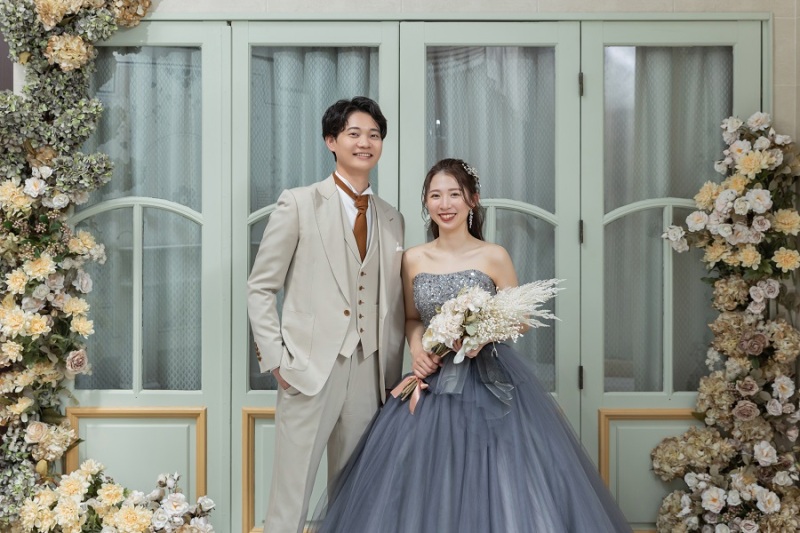 カラードレスへチェンジ!