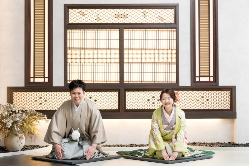 雰囲気を変えて、和モダンに