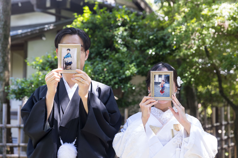 幼い頃のお写真を使用して