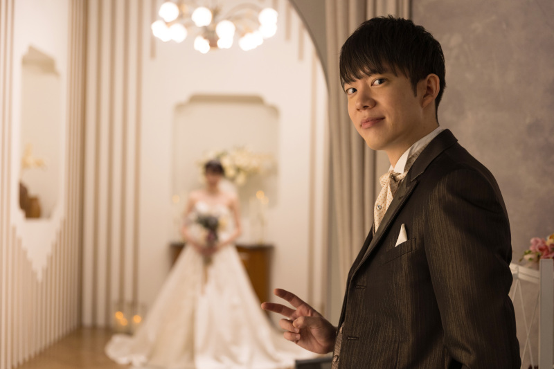 ご新郎様ソロショット☺︎