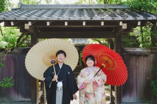 ◇和装ロケーション撮影◇（友泉亭公園）