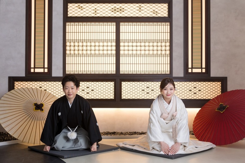 定番お辞儀ポーズ！