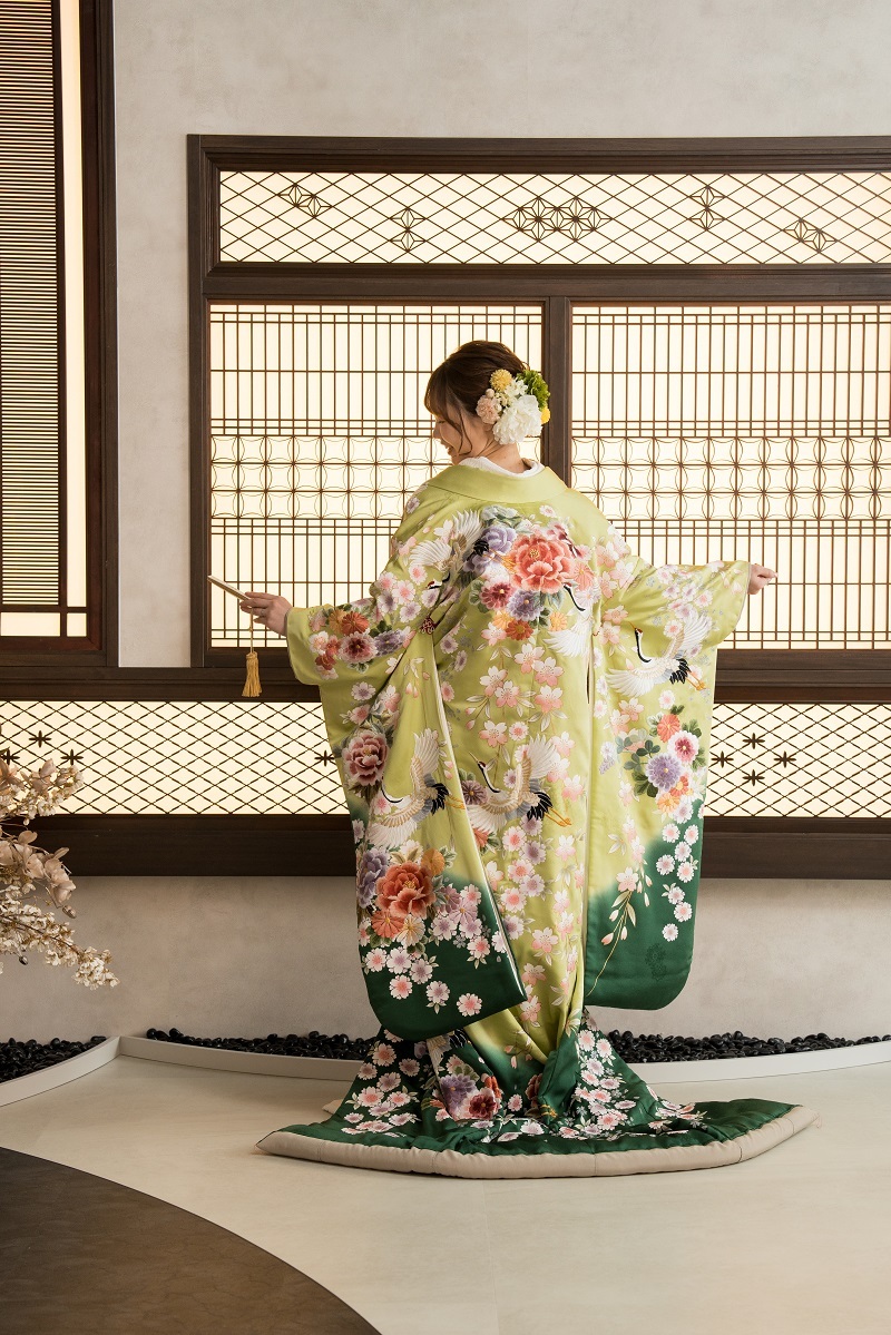 後ろ姿を美しく