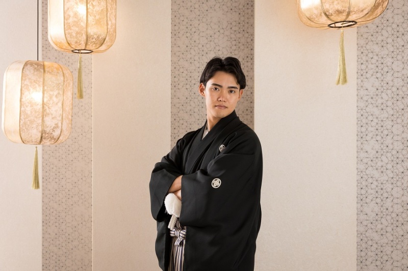 ご新郎様ソロショット