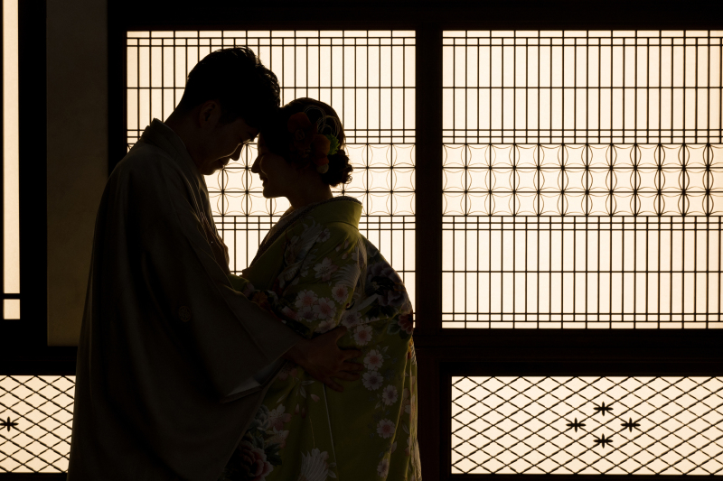 シルエット撮影