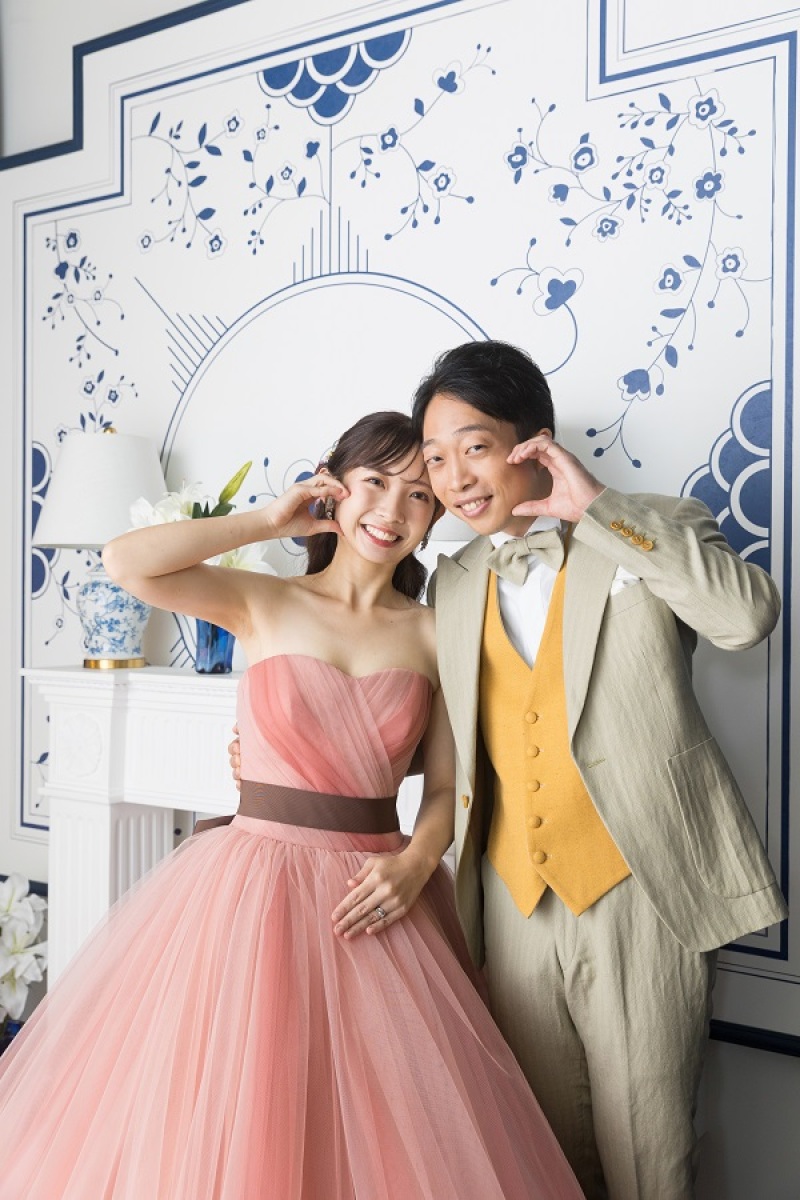 お二人で♡マーク！