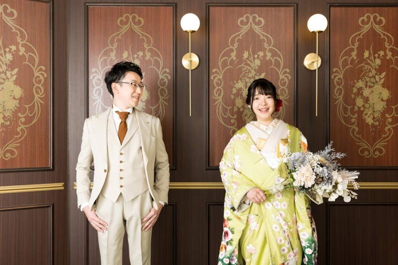 ご新婦様を見つめて