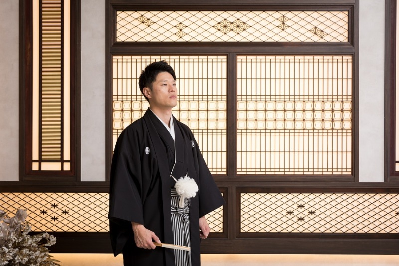 ご新郎様ソロショット