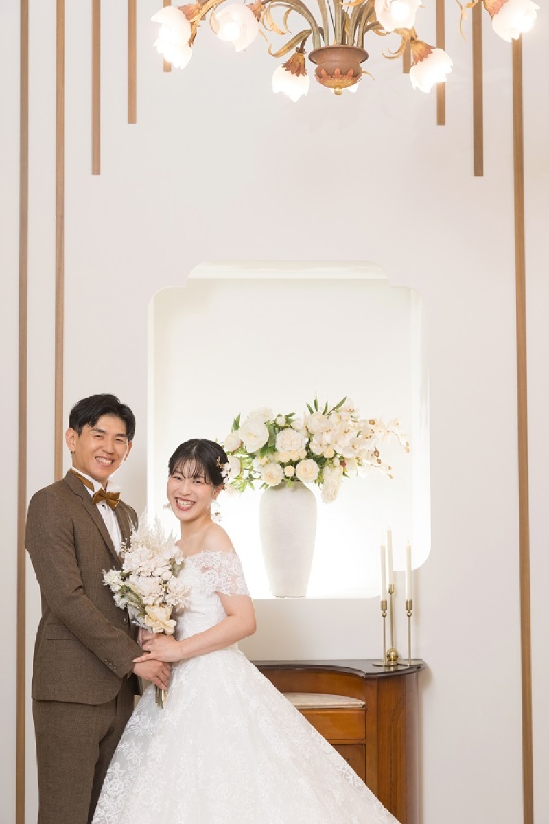 ブーケを持って✿