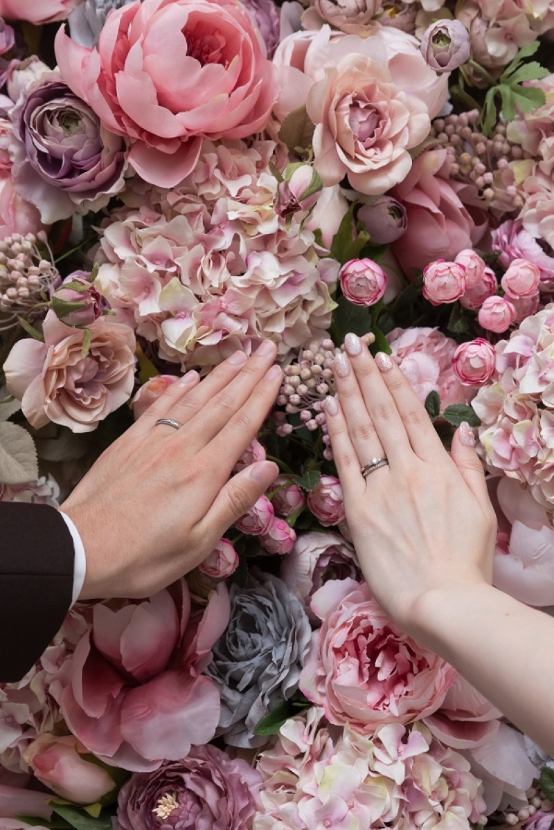 最後はお手元ショット