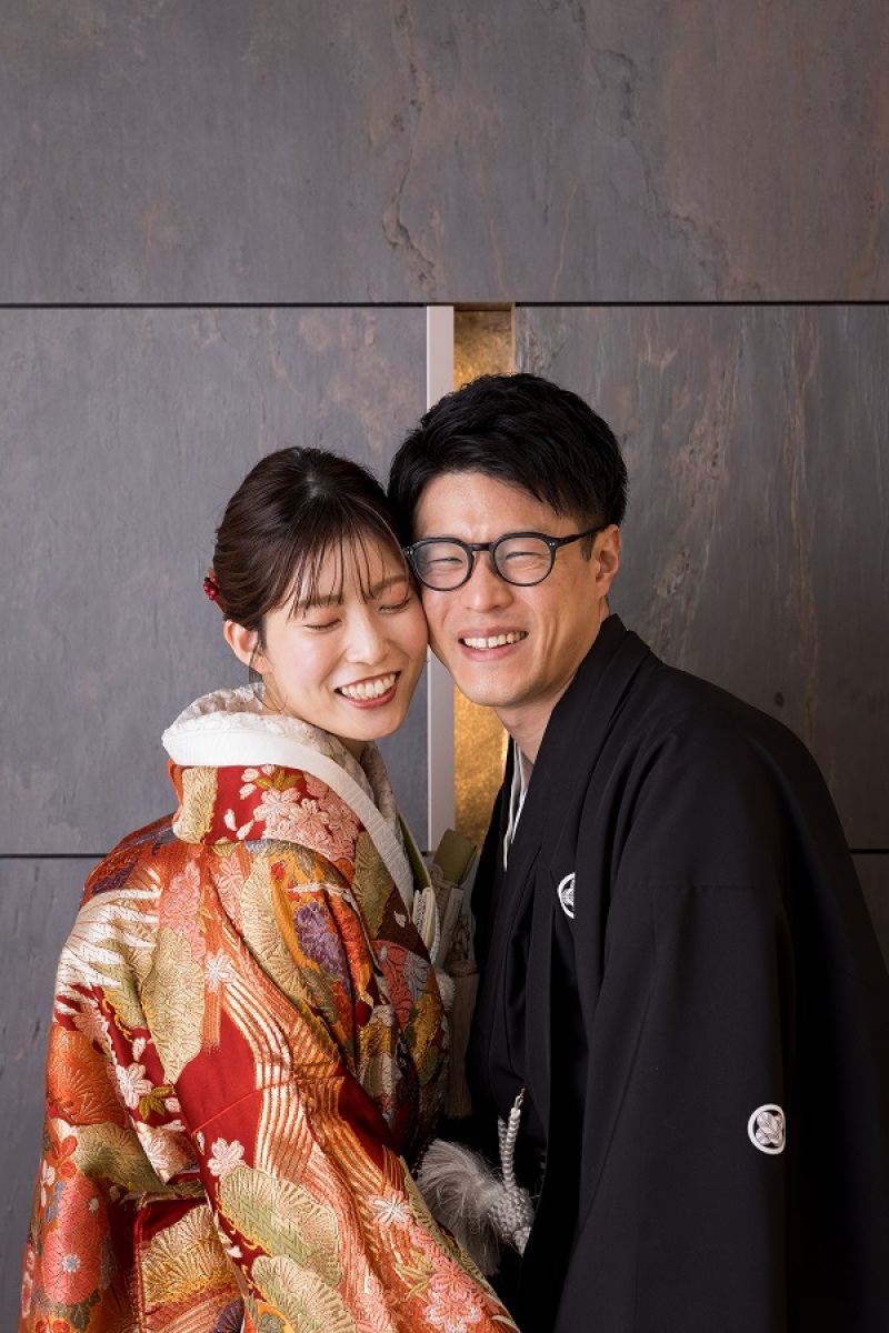 最後はギューっと