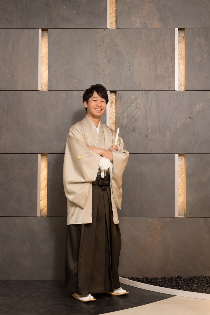 続いて、ご新郎様!