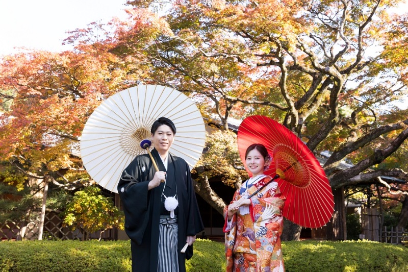 松風園ロケーション撮影からスタート♪