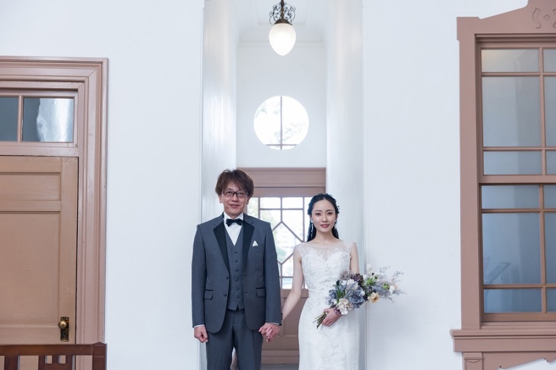 凛とした立ち姿