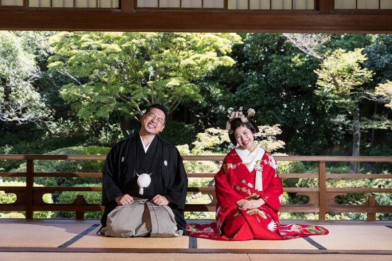 可愛くお座敷ショット♡