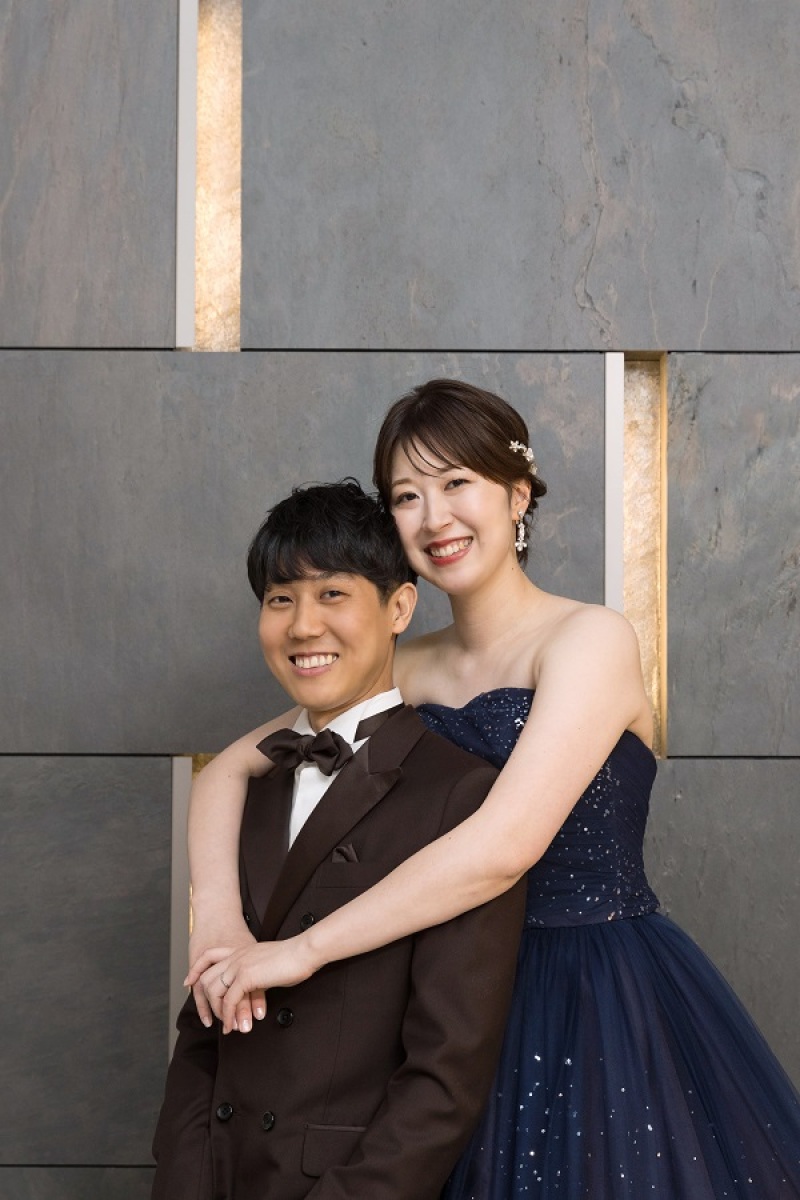 新婦様からのバッグハグ!