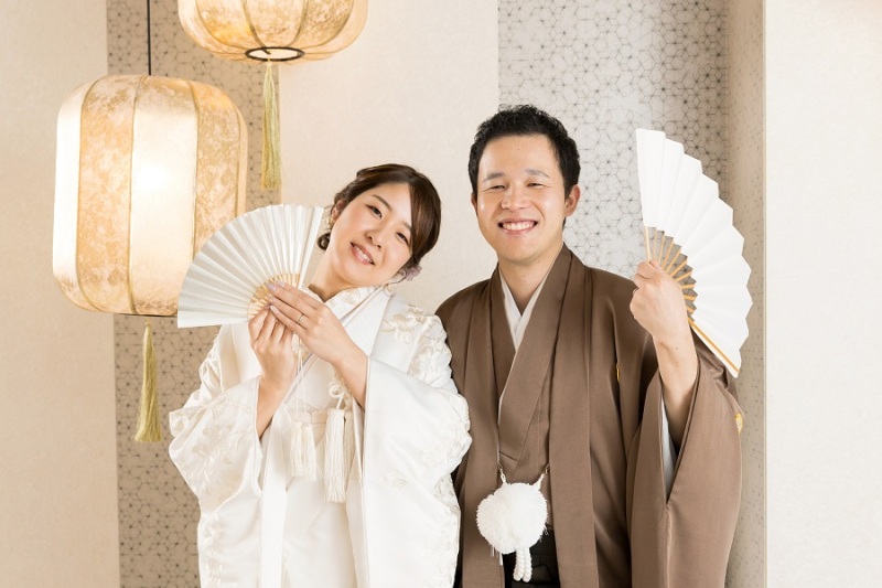 白無垢にお衣裳チェンジ♪