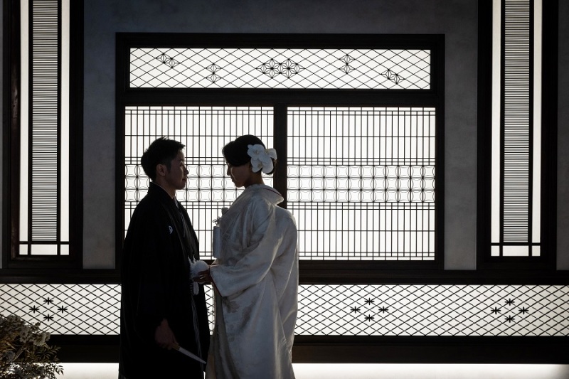 障子×シルエット