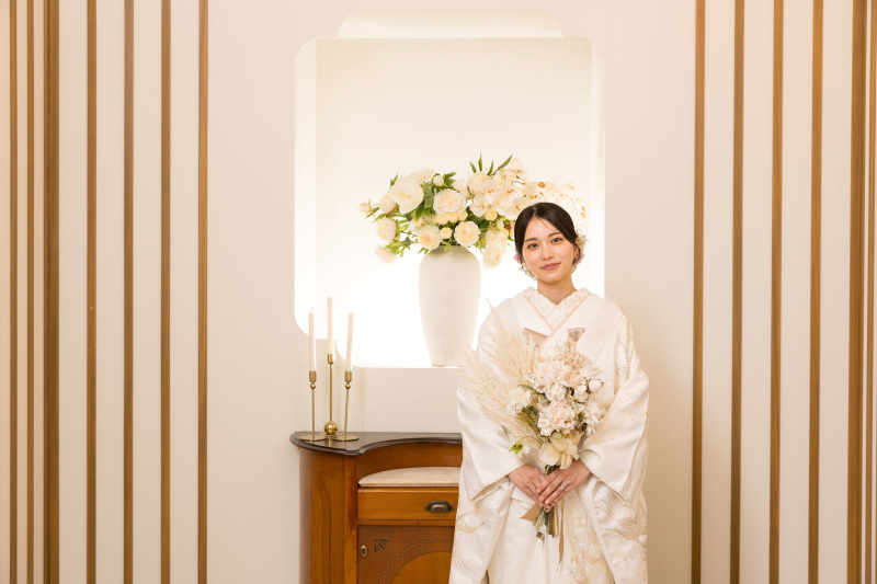 ご新婦様ソロショット♡