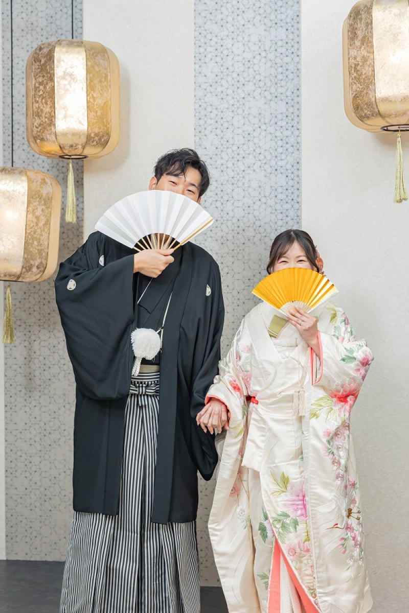 扇子ショット!