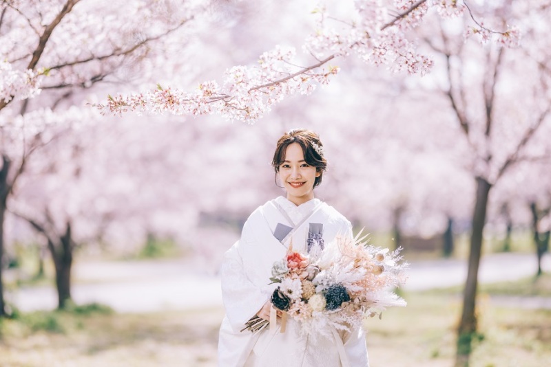 ご新婦様のソロショット