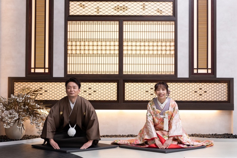 まずはお辞儀のポーズから☆